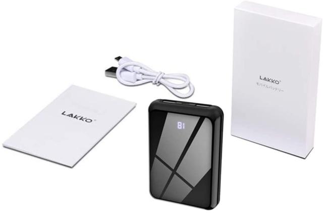 モバイルバッテリー 軽量 コンパクト 大容量 急速充電 充電器 mah 急速 充電 小型 モバイルバッテリー M138の通販はau Pay マーケット Lakko