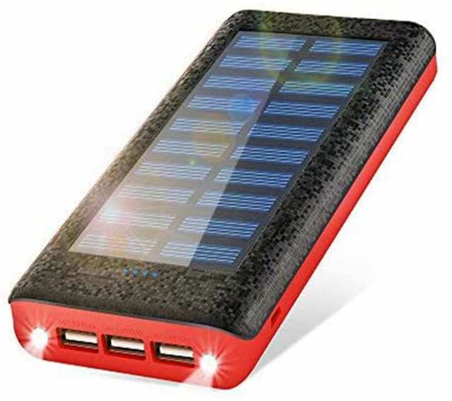 モバイルバッテリー 大容量 ソーラー Iphone スマホ 充電器 mah ソーラー充電器 モバイル バッテリー Rupu24の通販はau Pay マーケット Lakko