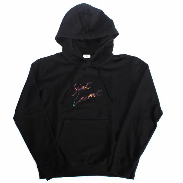 SAINT LAURENT PARIS サンローラン パリ パーカー ブラック 3561169 