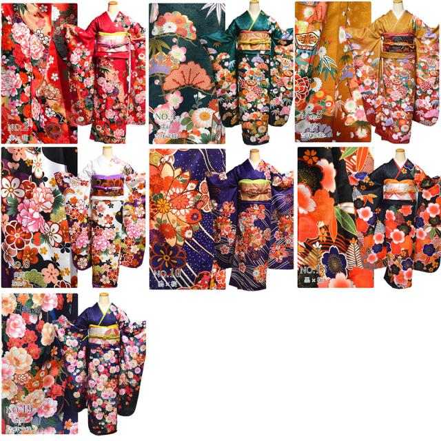 仕立上り 振袖 4点セット 成人式 H・L アッシュエル ふりそで 袋帯 長襦袢 重ね衿 HL 購入 販売 【 振袖 振り袖 成人式 仕立上り 振袖 4点セット 成人式 H・L アッシュエル ふりそで 袋帯