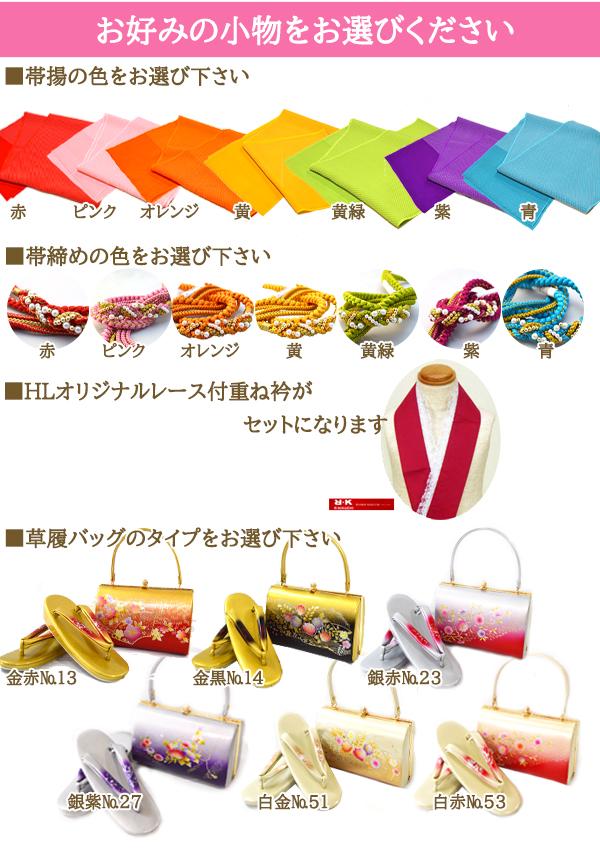 振袖 と袋帯のセット 振り袖(51) 長襦袢、袋帯、小物セット