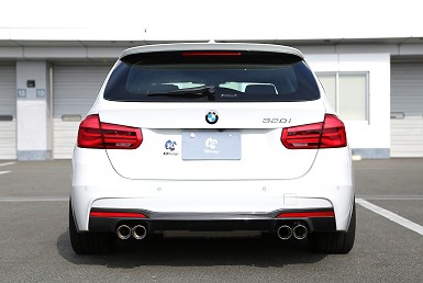 3D Design BMW マフラー φ80x4テール 品番：4101-21013 5シリーズ F11 ...