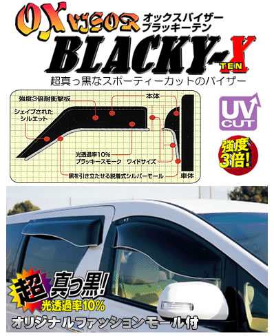 受注生産約2週間 Ox オックスバイザー ブラッキーx ｽﾄﾘｰﾑ Rn6 9 ﾌﾛﾝﾄ Bl 65の通販はau Pay マーケット ニューフロンテア Au Pay マーケット店