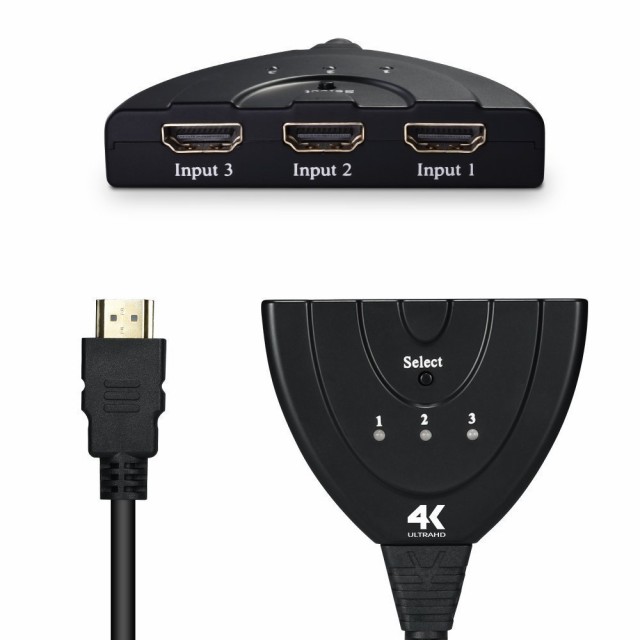 3hdmi To Hdmi メス オス Hdmi 切替器 セレクター 変換 アダプタ 光デジタル ディスプレイ モニタ ケーブル 3ポート 3d対応の通販はau Pay マーケット Maximum Japan