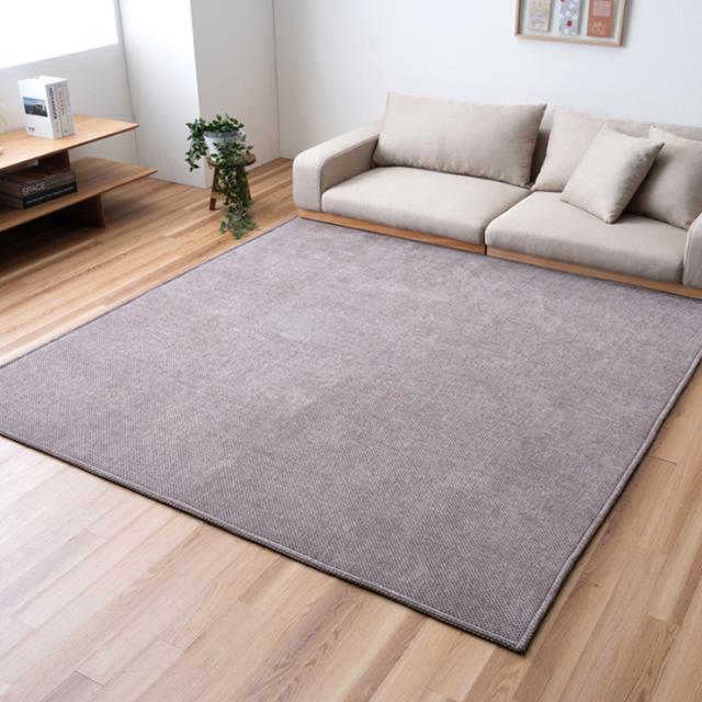 ラグ ラグマット 180x180cm 正方形 シェニフ 3色対応 カーペット おしゃれ 絨毯 ラグカーペット 洗える ウレタン シェニールラグ 軽量 床暖房対応 すべり止め リビングラグ オールシーズン 1人暮らし_7