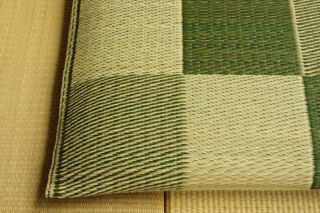 日本製 い草座布団 約55x55cm クッション 5枚組 2色対応 座布団 夏用 い草 井草 抗菌 消臭 湿気対策 ざぶとん 正方形 3層構造 フロアクッション 和風 おしゃれ お盆 法事 夏座布団 和室 和座布団 来客用_11