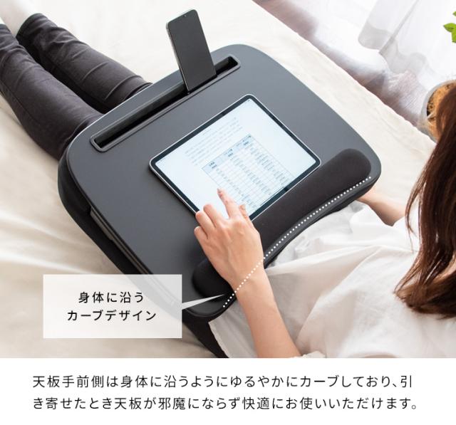 完成品 テーブルクッション クッション おしゃれ シンプル スリム 北欧 ノートパソコン タブレット スマホ デスクワーク 仕事 読書 食事 ポリエステル 低反発ウレタン praco(プラコ) 幅48cm 4色対応_11