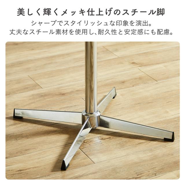 ダイニングテーブル 幅60cm ダイニングテーブルセット 2点セット ダイニングチェア 1脚 Lenora(レノーラ) + Lai(レイ) 2色対応 2タイプ ダイニングセット 丸テーブル 円形 正方形 おしゃれ チェア_6