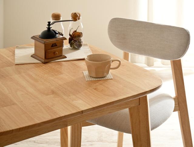 ダイニングテーブル 幅75cm 単品 Cocotte3(ココット3) ダイニング テーブル 2人掛け 食卓テーブル ミーティングテーブル 作業台 ワークテーブル ナチュラル 木製 おしゃれ