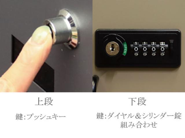 宅配ボックス ポスト 置き型 一戸建て用 デリバリーボックス スタンドポスト 郵便ポスト 郵便受け カギ付き 印鑑ケース 玄関 エントランス おしゃれ Rufina(ルフィナ) 2色対応_6