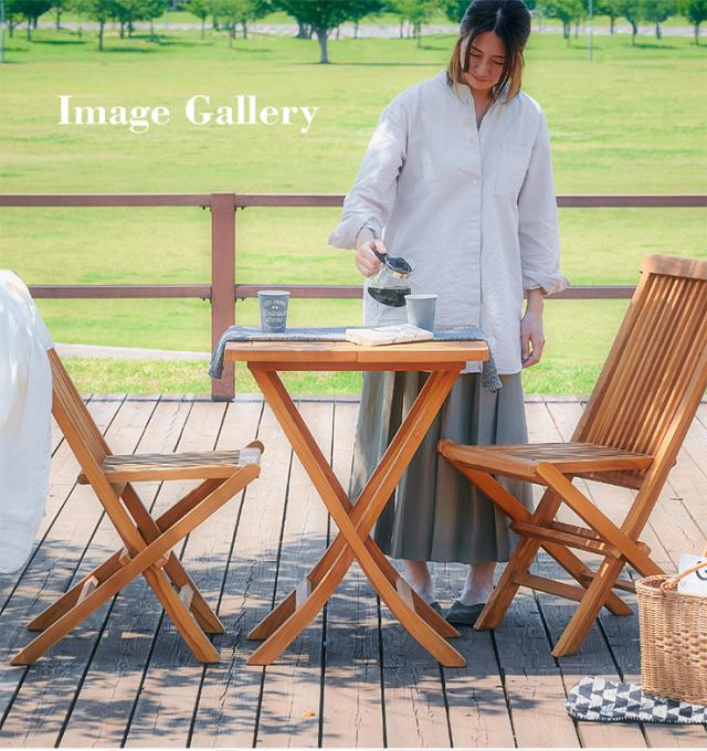 【完成品・折りたたみ可】フォールディングテーブル 60x60cm JTI-331 ガーデンテーブル 単品 幅60 木製テーブル 木製チェア ガーデンファニチャー 折りたたみテーブル 屋外 屋内 天然木 完成品・折りたたみ可】フォールディングテーブル 60x60cm JTI-331