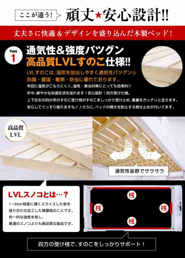 耐荷重700kg 耐震 業務用可] G☆SOLID 宮付き 二段ベッド H147cm 梯子