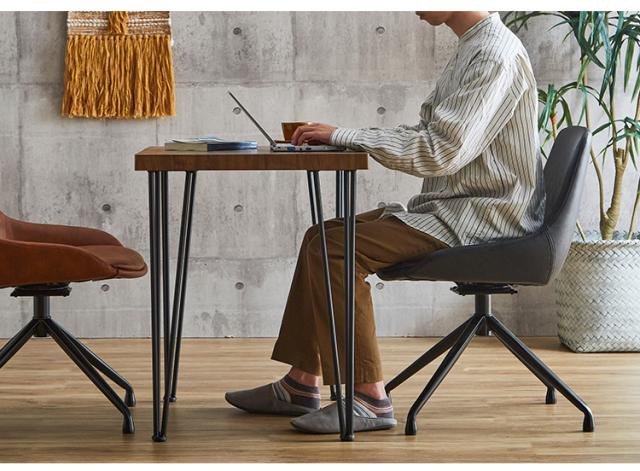 カフェ 椅子 おしゃれ 1脚 ヴィンテージ レザー ダイニングチェア ヴィンテージスタイル レザー調 おしゃれ 単品 1脚