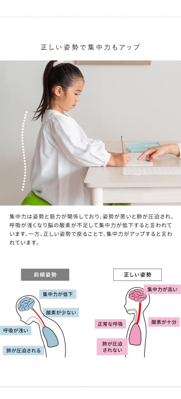 プロポーションチェア Keepy(キーピィ) 8色対応 CH-910 学習チェア 学習椅子 勉強チェア 勉強椅子 いす イス 椅子 チェア チェアー 学習チェアー 背筋矯正 姿勢矯正 姿勢 背すじ キャスター付き 学習いす 学習イス_6