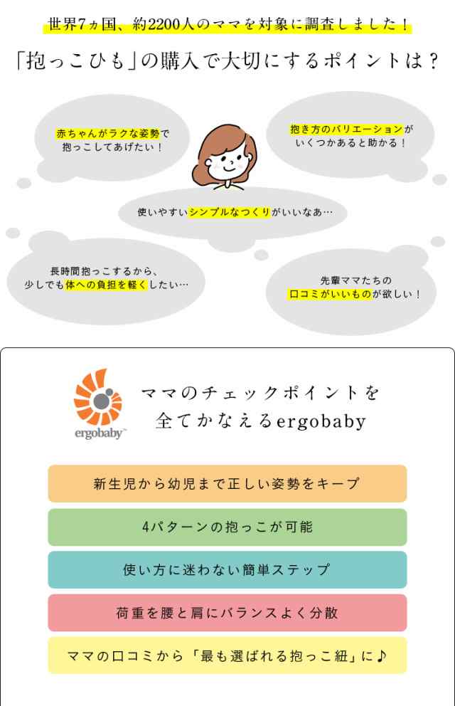 [安心の2年保証/日本正規品/SGマーク認定] Ergobaby(エルゴベビー) OMNI360 クールエア 2色対応 ベビー キッズ 夏 メッシュ  通気性 軽量