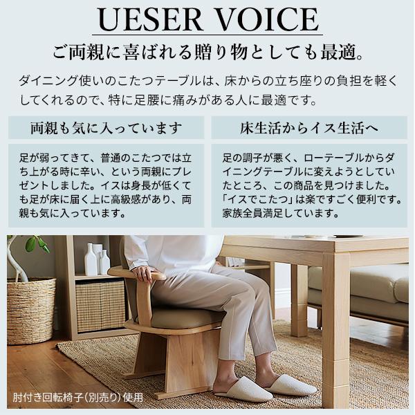 コタツ継脚式 120×80 長方形 グレージュ コタツ継脚式120×80