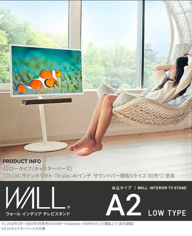 WALL INTERIOR TVSTAND A2 LOW TYPE - スチールラック・メタルラック