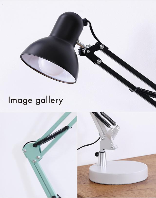 スタイリッシュな電気スタンド 幅広LEDライト 無段階調光