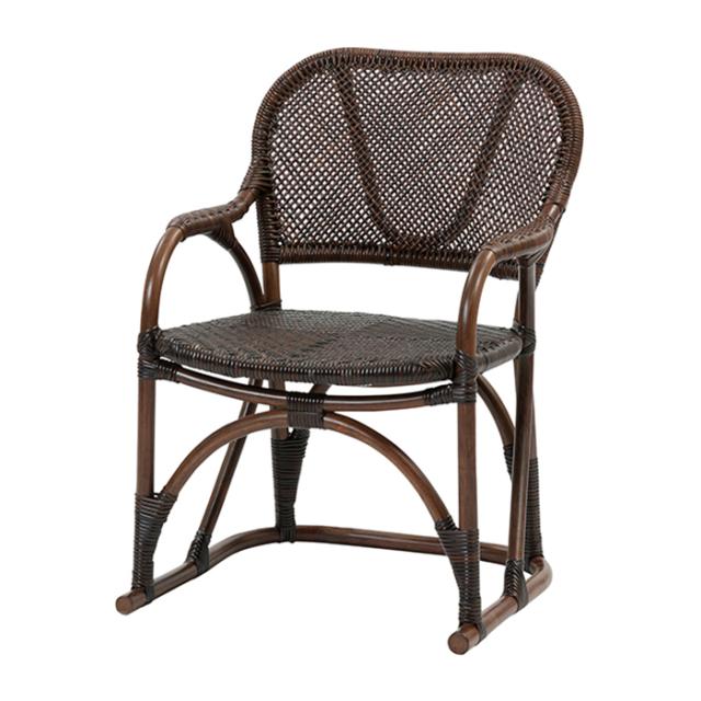 ダイニングチェア リビングチェア おしゃれ ラタン手編み チェア 椅子 籐 ラタン 網代編み コンパクト 省スペース リビング ダイニング 書斎 持ち運び 軽量の通販は