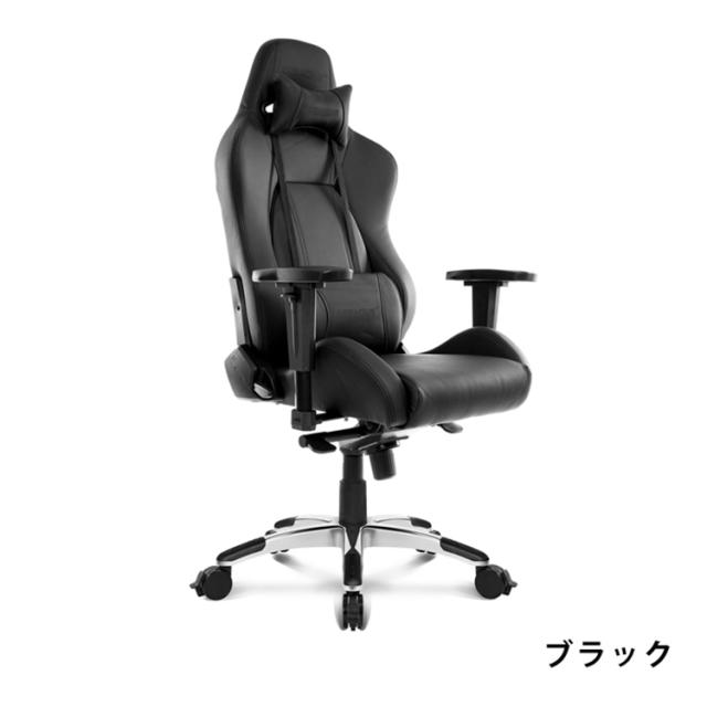 AKRacing ゲーミングチェア Premium オフィスチェア ゲーム リクライニング 耐荷重150kg 肘掛け デスクチェア ハイバック 3色対応