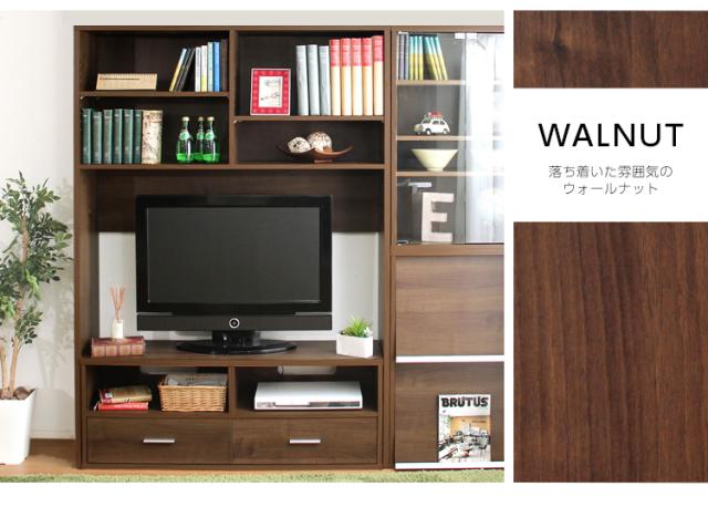 ハイラック テレビ台 TV台 テレビラック TVラック ハイタイプ 50型まで対応 キャビネット ハイキャビネット リビング収納 可動棚 シンプル おしゃれ ナチュラル 北欧 木製 DEALS(ディールズ) 幅125cm 2色対応_3