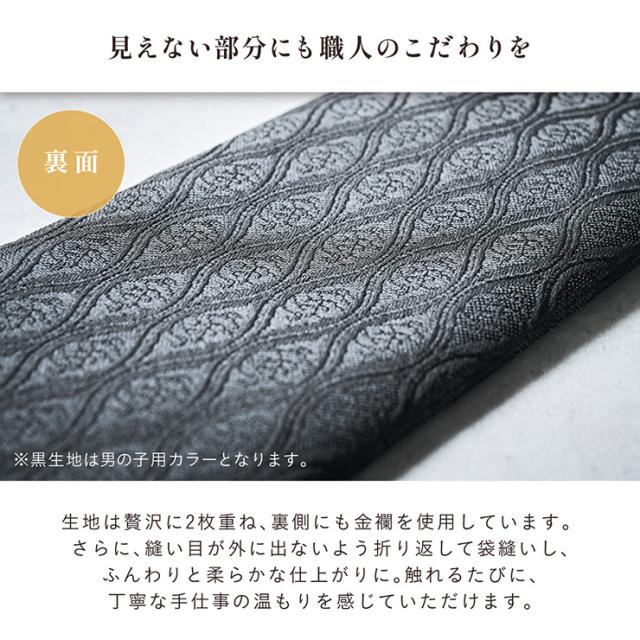 名前旗 女の子 スタンド 刺繍 節句 命名書 おしゃれ かわいい ひな人形 お雛様 ひな祭り 出産祝い 命名 誕生日 名入れ旗 生年月日入【名入れ無料】金襴名前旗 房なし スタンド2点セット 4色/3タイプ対応_10