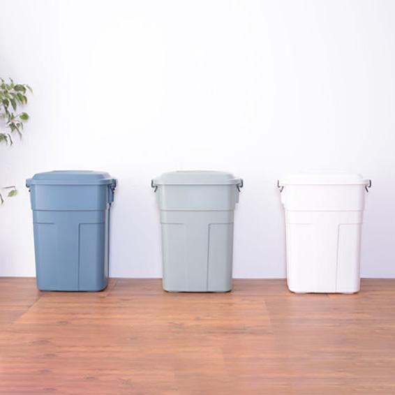 国産 ふた付き ゴミ箱 トラッシュ缶 50L LFS-936 3色対応 ごみ箱 くず箱 ダストボックス ゴミ ごみ リサイクル 分別 50リットル 大容量 密閉 頑丈 スクエア 屋外 ガレージ キッチン 庭 ベランダ リビング おしゃれ