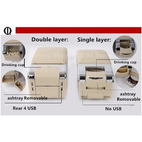 コンソールボックス 日産マーチマイクラ K13 Mk4 Iv 10 17 収納ボックスアームレストとカップホルダー灰皿 B グレーの通販はau Pay マーケット 4themoonstore