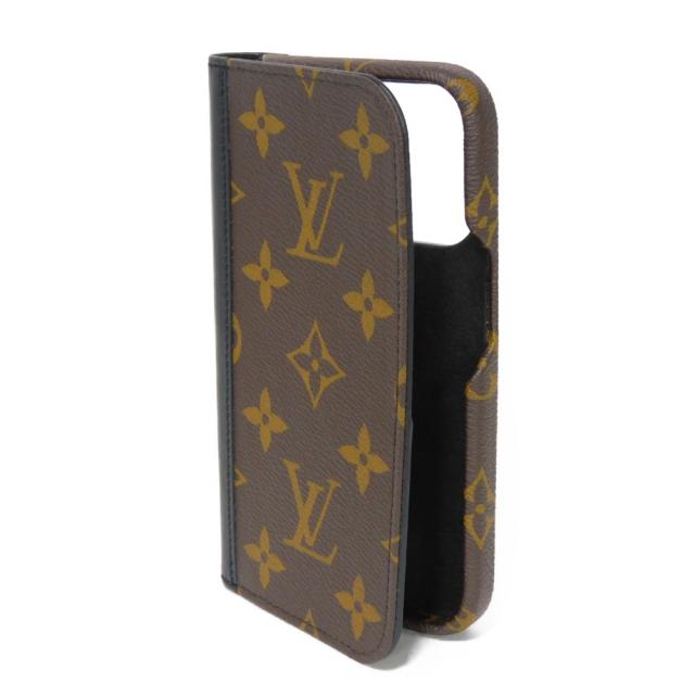 中古】 ルイ・ヴィトン IPHONE 15 PRO フォリオ スマホケース LV