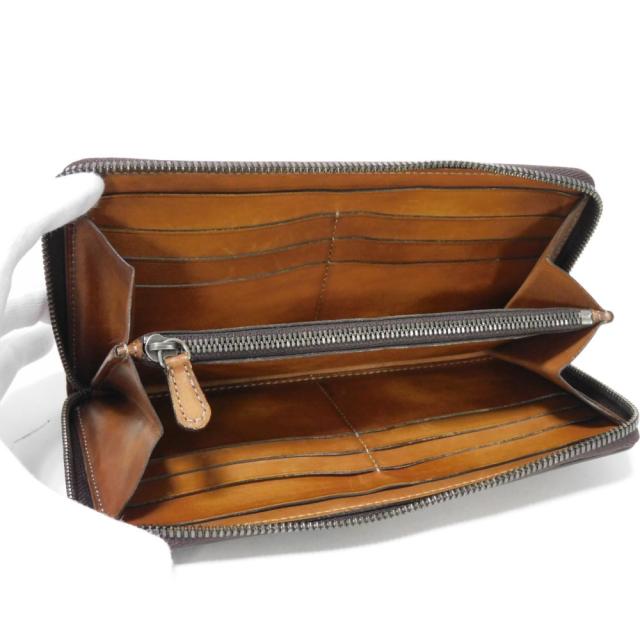 テ*ー様 特注定価26万円 ベルルッティ エベネ 長財布 小銭入れ付き ブラウン テ*ー様 特注定価26万円 ベルルッティ エベネ 長財布 小銭入れ付き