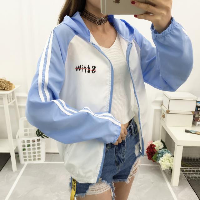 大きいサイズ レディース アウター ナイロンパーカー ウィンドブレーカー ミディアム丈 ライン柄の通販はau Pay マーケット Ukiコーポレーション