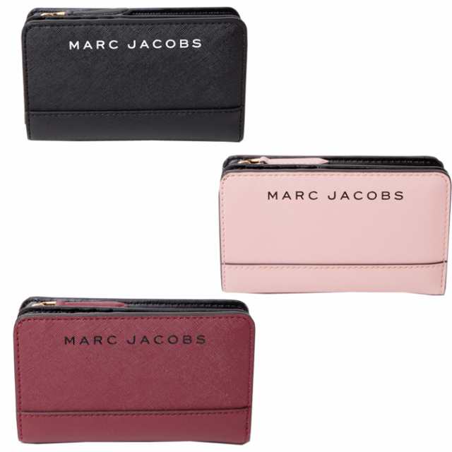 マークジェイコブス 財布 MARC JACOBS 小銭入れ付き 二つ折り財布