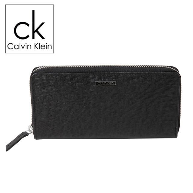 カルバンクライン Calvin Klein ラウンドファスナー長財布 レザー メンズ 31ck190006 BOX付 プレゼント ギフト ラッピング
