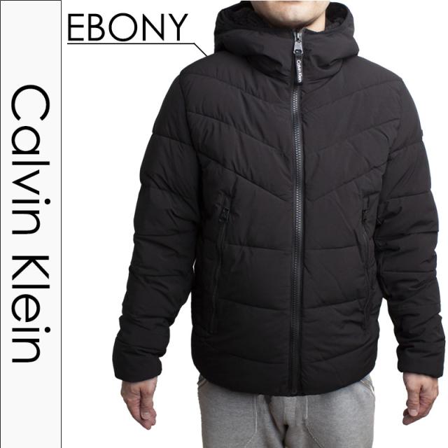 カルバンクライン Calvin Klein パファージャケット フード付き メンズ  