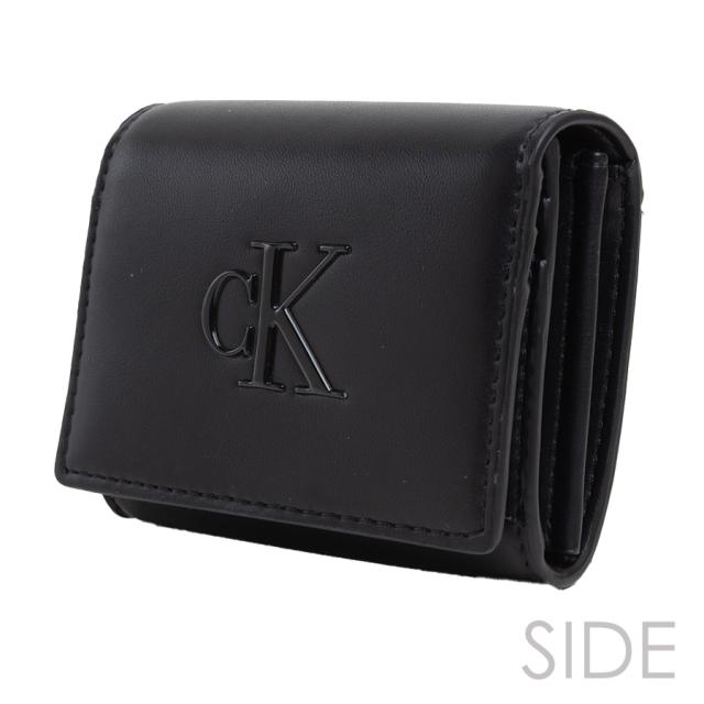 カルバンクライン Calvin Klein コンパクト財布 ミニウォレット レディース メンズ LV04F1047G UB1 プレゼント ギフト ブランド ラッピング BOX付_1