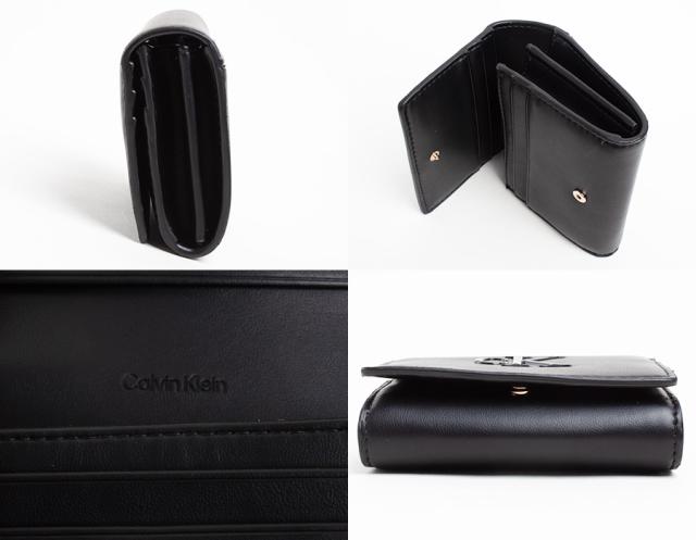 カルバンクライン Calvin Klein コンパクト財布 ミニウォレット レディース メンズ LV04F1047G UB1 プレゼント ギフト ブランド ラッピング BOX付_6