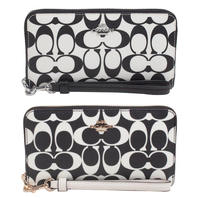コーチ COACH ラウンドファスナー長財布 ロング ジップ アラウンド 