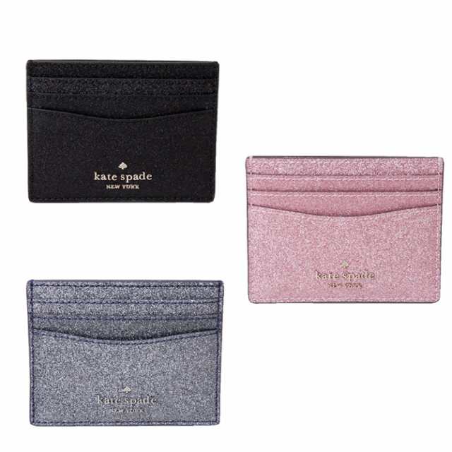 ケイトスペード Kate Spade カードケース Small Slim Card Holder レディース グリッター Wlr00214 Box付の通販はau Pay マーケット サウス 2136