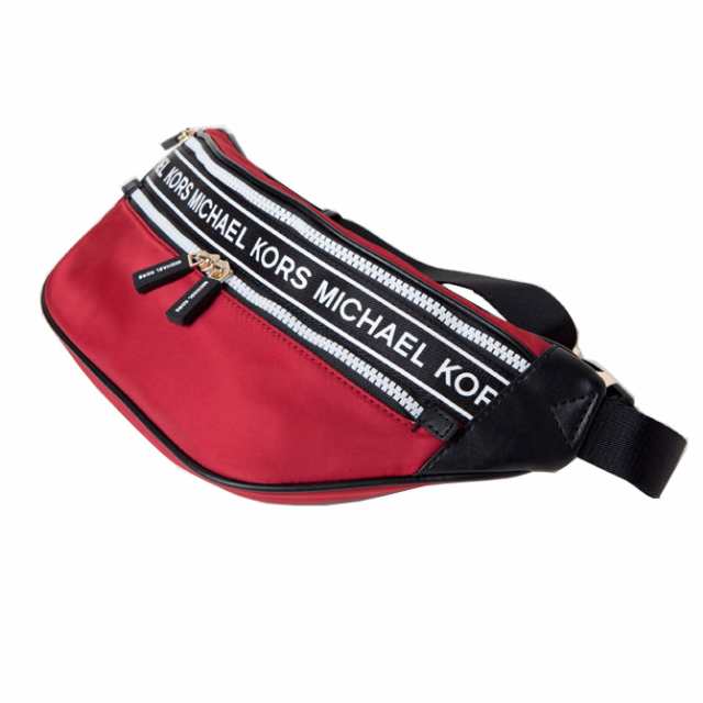 michael kors red fanny pack