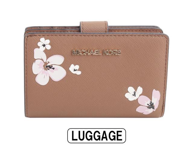 マイケルコース MICHAEL KORS 二つ折り財布 ビルフォールド ジップ