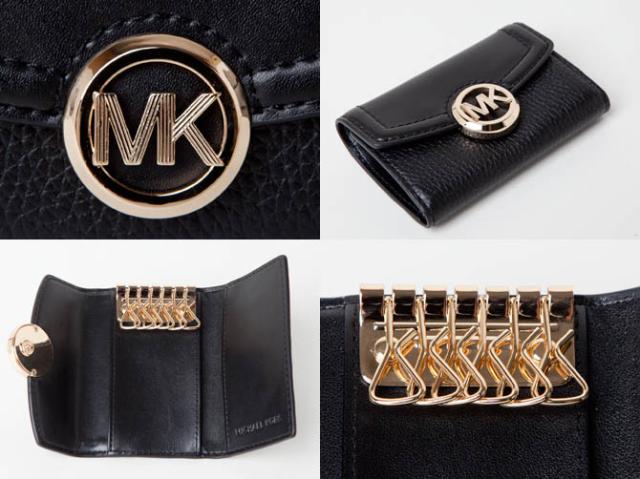 マイケルコース 財布 レディース MICHAEL KORS KEY CASE レザー ロゴ 小物 キーケース 35f9gftp5l_4