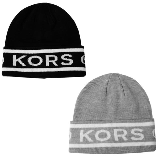 マイケルコース MICHAEL KORS ニット帽 ロゴ レディース 538512 ラッピング不可の通販は