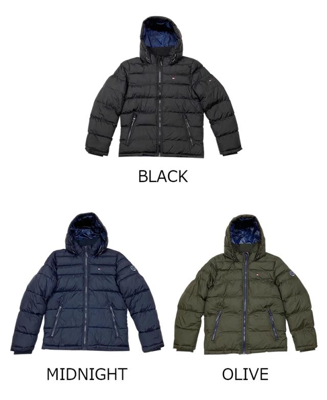 トミーヒルフィガー TOMMY HILFIGER ナイロン ジャケット パフォーマンスフーディパファー  メンズ 158an508 ラッピング不可の通販は