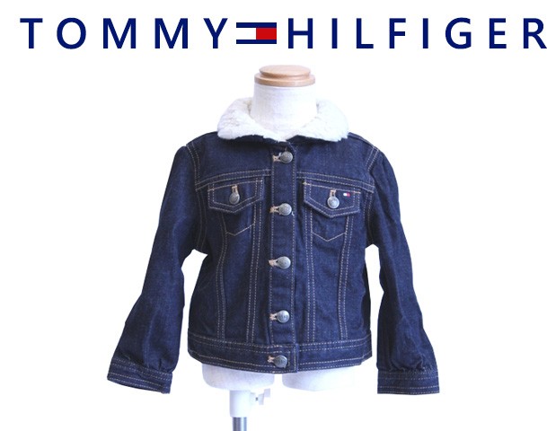 【TOMMY HILFIGER トミーフィルフィガー】　ボア付きＧジャン