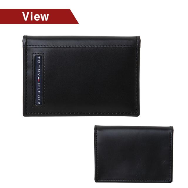トミーヒルフィガー TOMMY HILFIGER ラウンドファスナー長財布 名刺