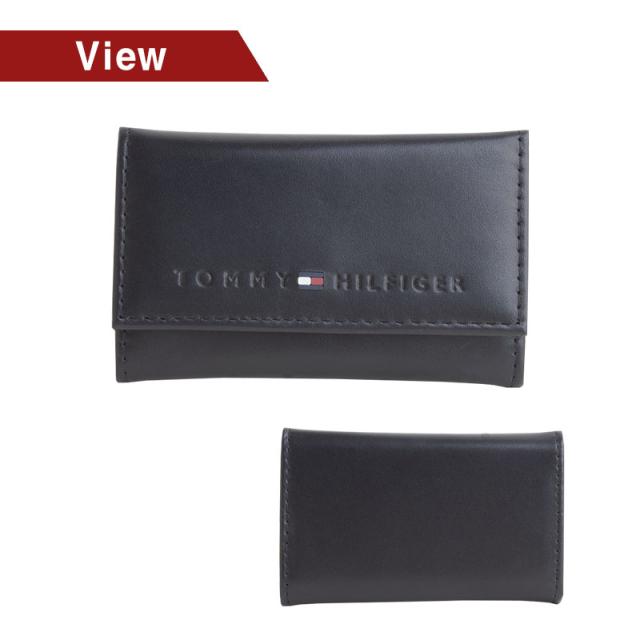 トミーヒルフィガー TOMMY HILFIGER ラウンドファスナー長財布 キー