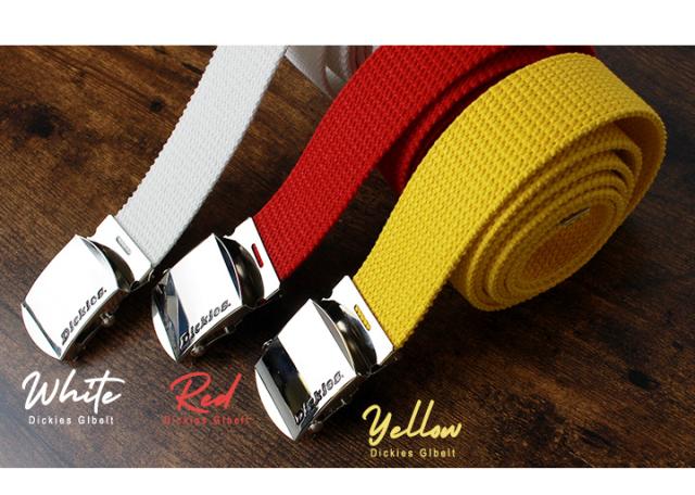 キャンバスベルト レディース ベルト ディッキーズ Dickies ロゴ DI