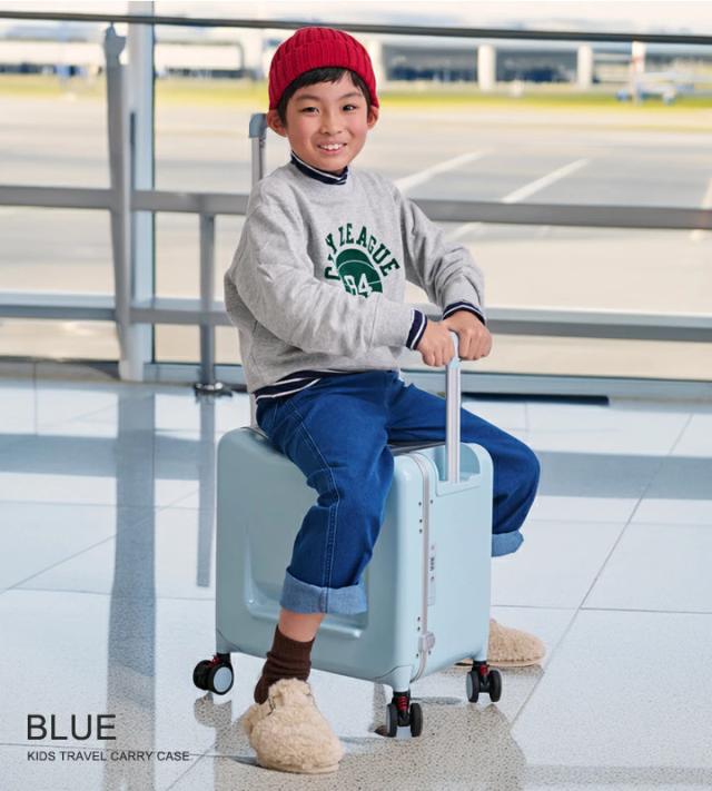スーツケース 乗れる 子供用 キッズ キャリーケース 子供が乗れる 機内持ち込み 座れる 乗れるスーツケース 大容量 37L TSAロック おしゃれ キャリーバッグ トラベル 静音 快適 海外旅行 国内旅行 キャスターロック付き【jy-2695】_13