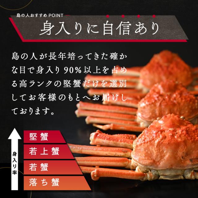 【2尾セット】本ズワイガニ 姿 400-450g前後 2尾_3