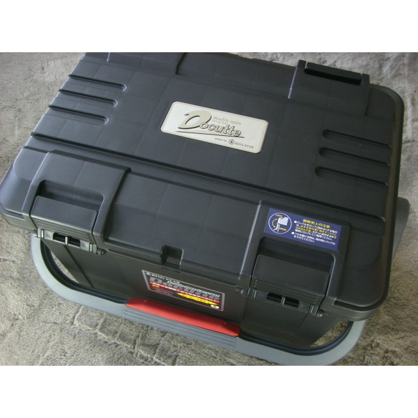 NEW【リングスター】大型工具箱 ドカット D-5000　オリジナルカラー 本体マットブラック/ 蓋オレンジ/ピンクバックル 中皿小 NEW(リングスター) 大型工具箱 ドカット D-5000 オリジナル